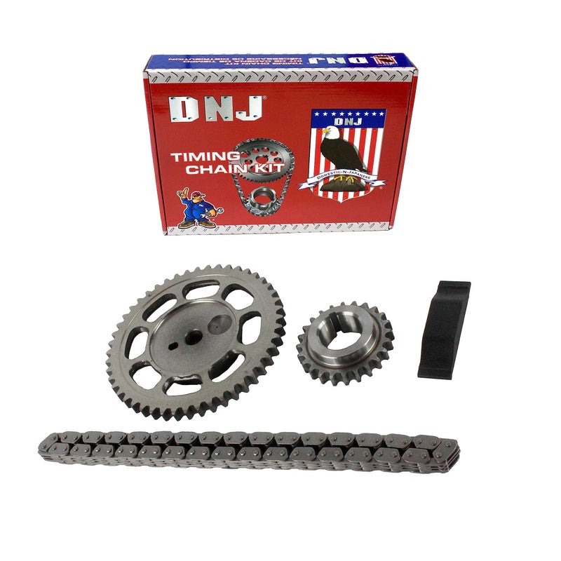 DNJ TK1125 Timing Chain Kit for 1994-1998 Jeep Cherokee Grand Cherokee Wrangler 4.0L L6 12V OHV 242cid - Image 1